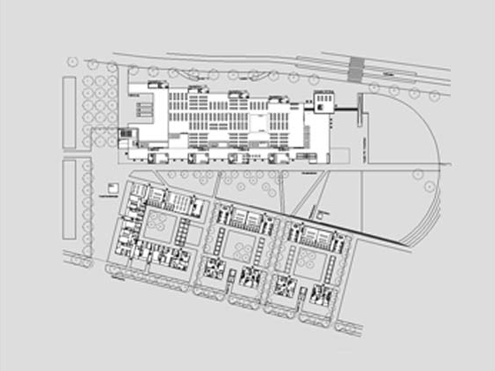 Freiburg - Grundriss Erdgeschoss